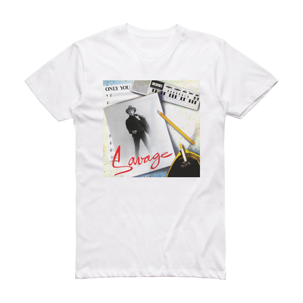Savage Only You Turn Around Album Cover T-Shirt White