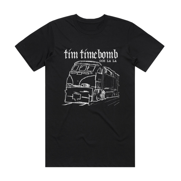 Tim Timebomb Ooh La La Album Cover T-Shirt Black