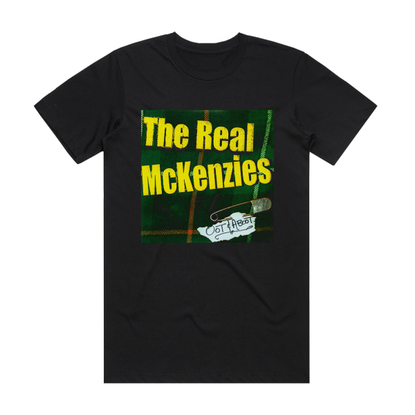 The Real McKenzies Oot Aboot 1 Album Cover T-Shirt Black