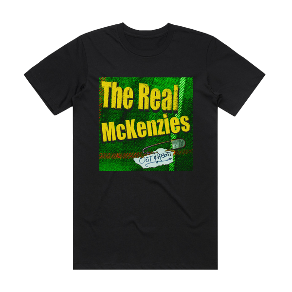 The Real McKenzies Oot Aboot 2 Album Cover T-Shirt Black