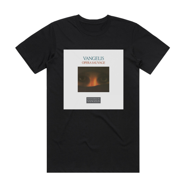 Vangelis Opera Sauvage 2 Album Cover T-Shirt Black