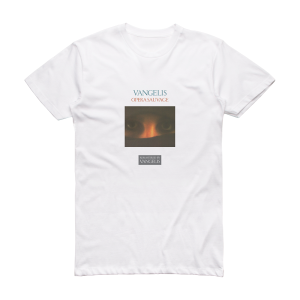 Vangelis Opera Sauvage 2 Album Cover T-Shirt White