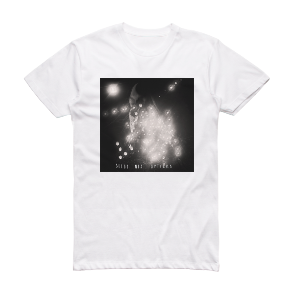 Silje Nes Opticks Album Cover T-Shirt White