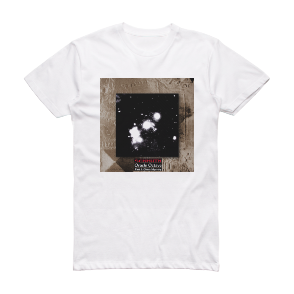 Senmuth Oracle Octave Part I Orion Mystery Album Cover T-Shirt White