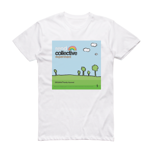 Rend Collective Experiment Organic Family Hymnal Album Cover T-Shirt White