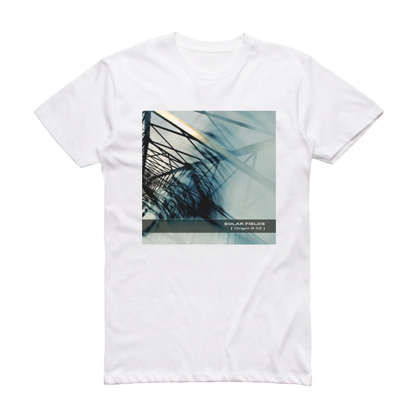 Solar Fields Origin 02 Album Cover T-Shirt White