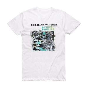 Ras G and The Afrikan Space Program Other Worlds Album Cover T-Shirt White