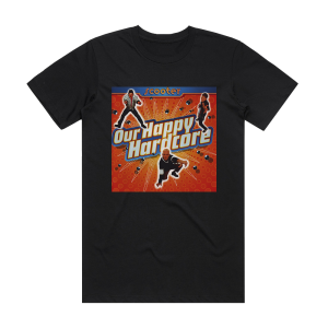 Scooter Our Happy Hardcore Album Cover T-Shirt Black