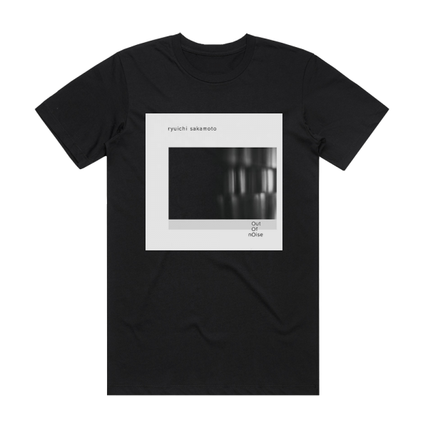 Ryuichi Sakamoto Out Of Noise Album Cover T-Shirt Black