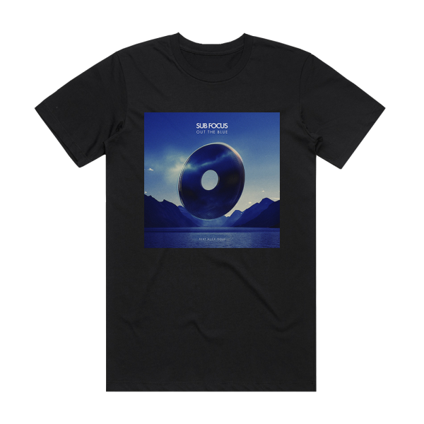 Rick Wakeman Out Of The Blue Album Cover T-Shirt Black