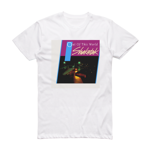 Shakatak Out Of This World Album Cover T-Shirt White