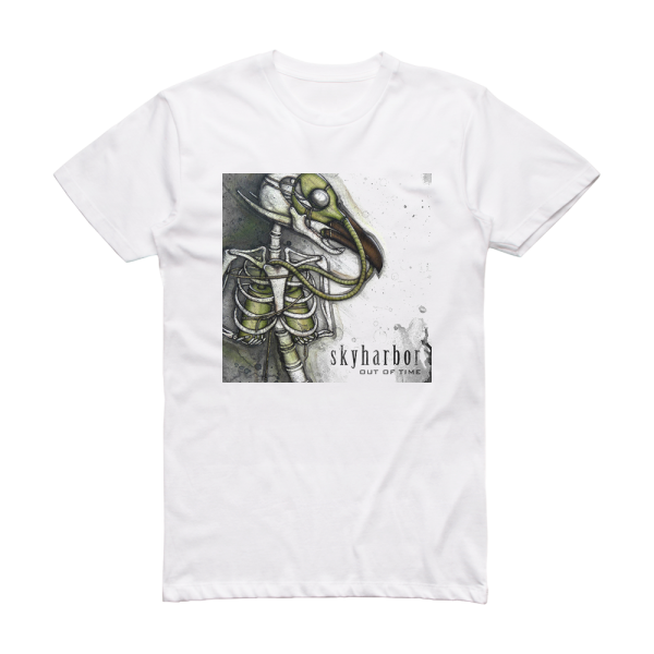 R E M Out Of Time Album Cover T-Shirt White