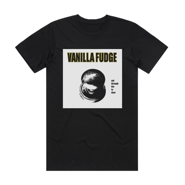 Vanilla Fudge Out Through The In Door 1 Album Cover T-Shirt Black