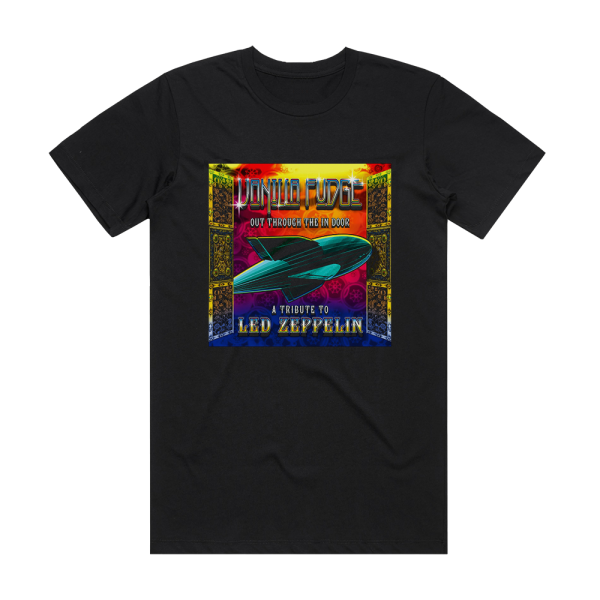 Vanilla Fudge Out Through The In Door 2 Album Cover T-Shirt Black