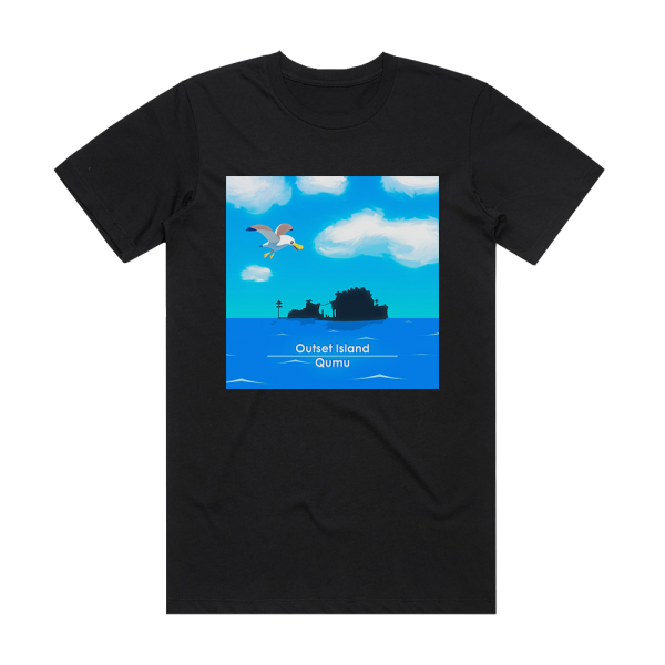 Qumu Outset Island From The Legend Of Zelda The Wind Waker Album Cover T-Shirt Black