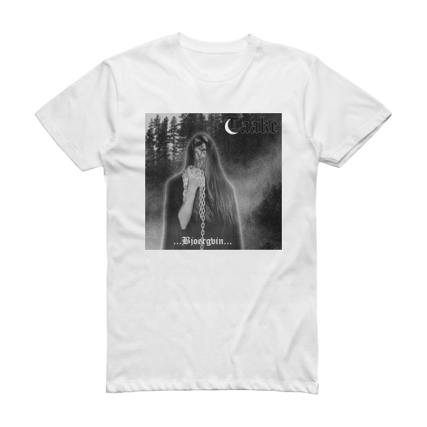Taake Over Bjoergvin Graater Himmerik Album Cover T-Shirt White