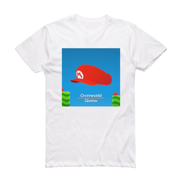 Qumu Overworld From Super Mario Bros 2 Album Cover T-Shirt White