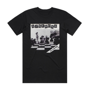 Strebers P Liv Dd Album Cover T-Shirt Black