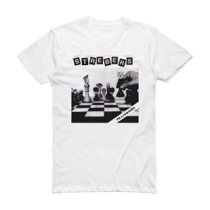Strebers P Liv Dd Album Cover T-Shirt White