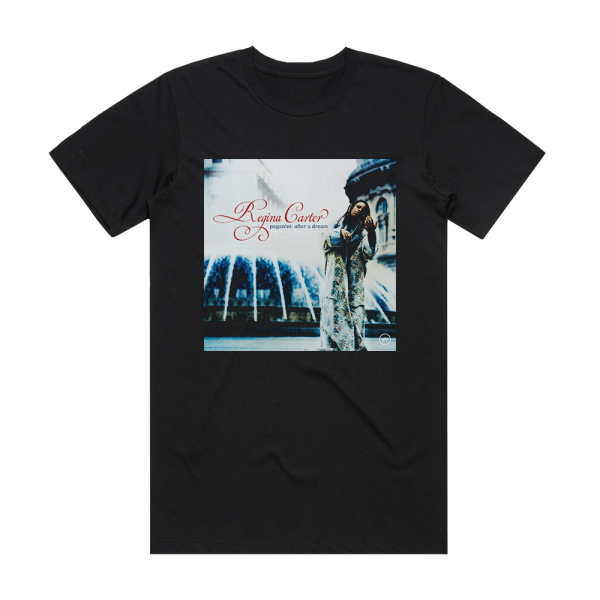 Regina Carter Paganini  After A Dream Album Cover T-Shirt Black