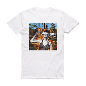 Sugarcult Palm Trees And Power Lines Album Cover T-Shirt White