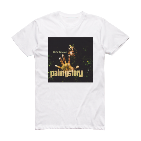 Victor Wooten Palmystery Album Cover T-Shirt White