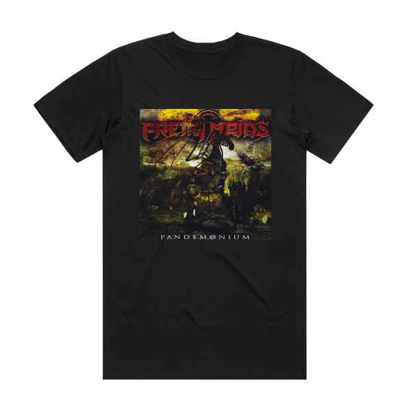 Pretty Maids Pandemonium Album Cover T-Shirt Black