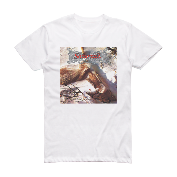 Saturnus Paradise Belongs To You Album Cover T-Shirt White