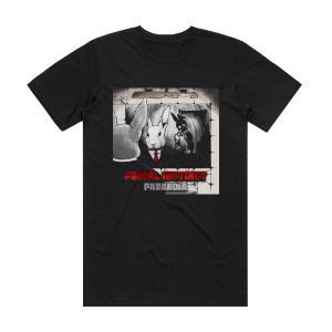Primal instinct Paranoia Album Cover T-Shirt Black