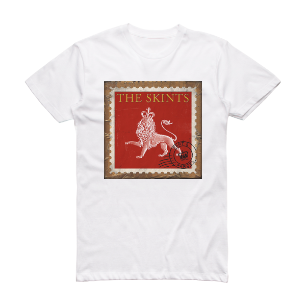 The Skints Part Parcel Album Cover T-Shirt White