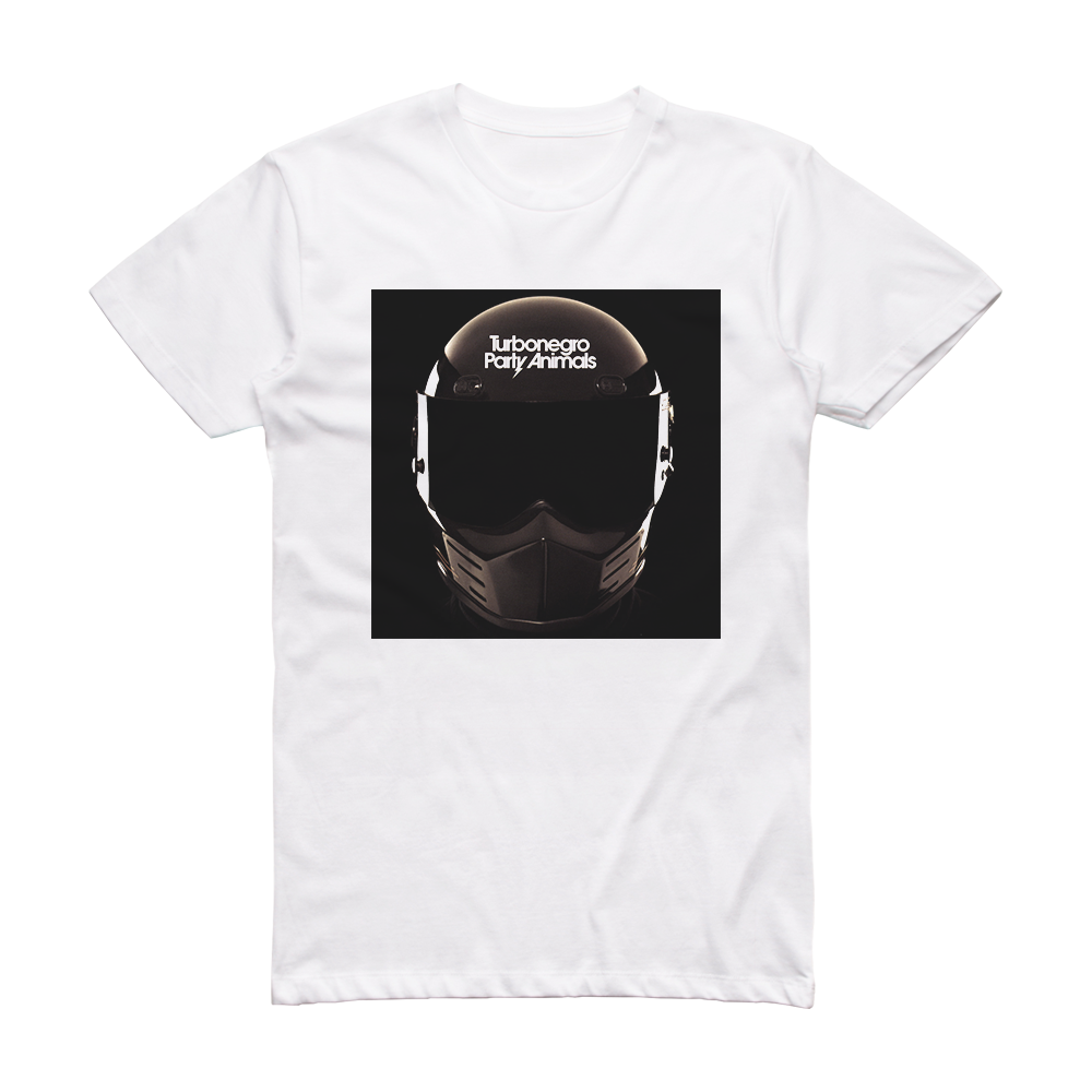 Turbonegro Party Animals Album Cover T-Shirt White – ALBUM COVER T-SHIRTS