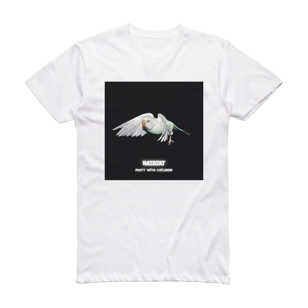 Ratatat Party With Children Album Cover T-Shirt White