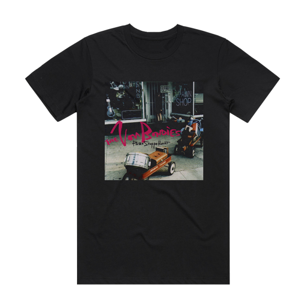 The Von Bondies Pawn Shoppe Heart Album Cover T-Shirt Black