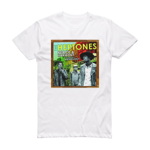 The Heptones Peace Harmony The Trojan Anthology Album Cover T-Shirt White