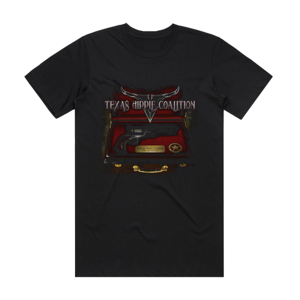 Texas Hippie Coalition Peacemaker Album Cover T-Shirt Black