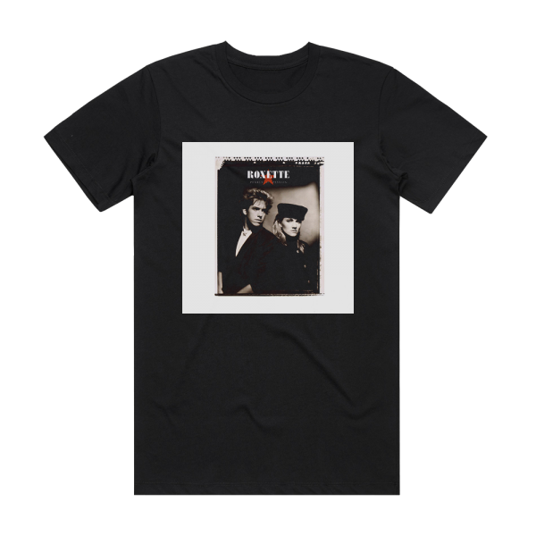 Roxette Pearls Of Passion Album Cover T-Shirt Black