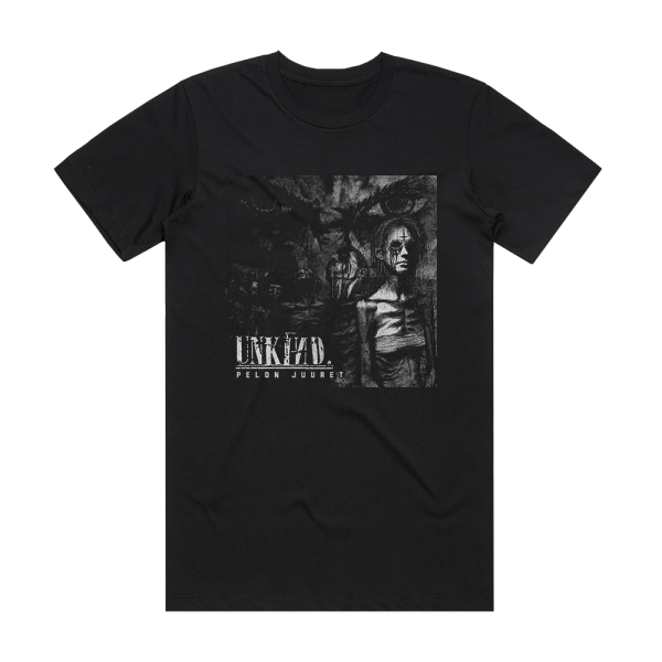 Unkind Pelon Juuret Album Cover T-Shirt Black