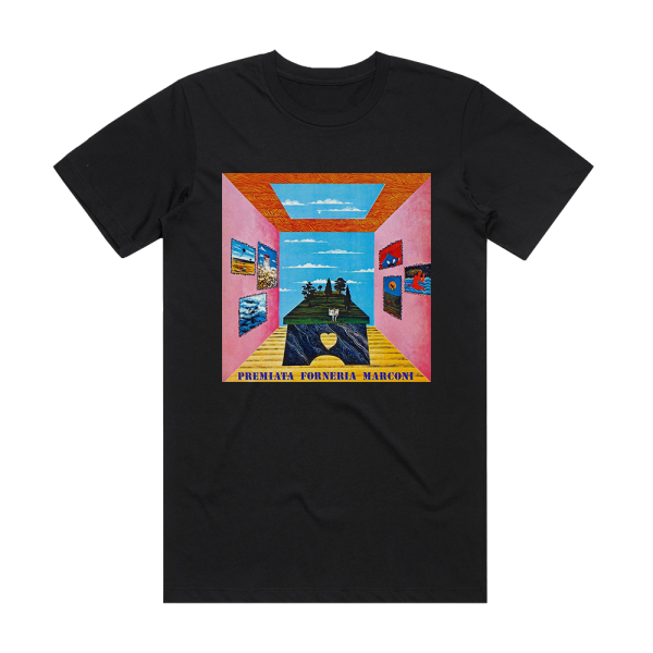 Premiata Forneria Marconi Per Un Amico Album Cover T-Shirt Black