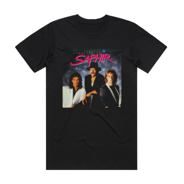 Saphir Perfect Combination Album Cover T-Shirt Black