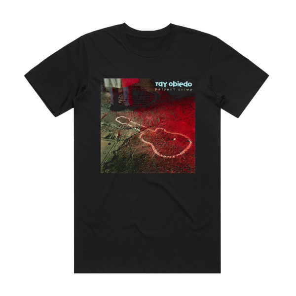 Ray Obiedo Perfect Crime Album Cover T-Shirt Black
