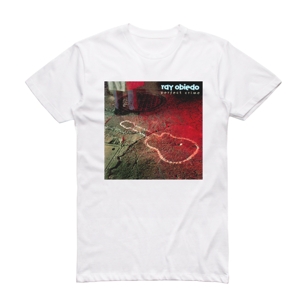 Ray Obiedo Perfect Crime Album Cover T-Shirt White