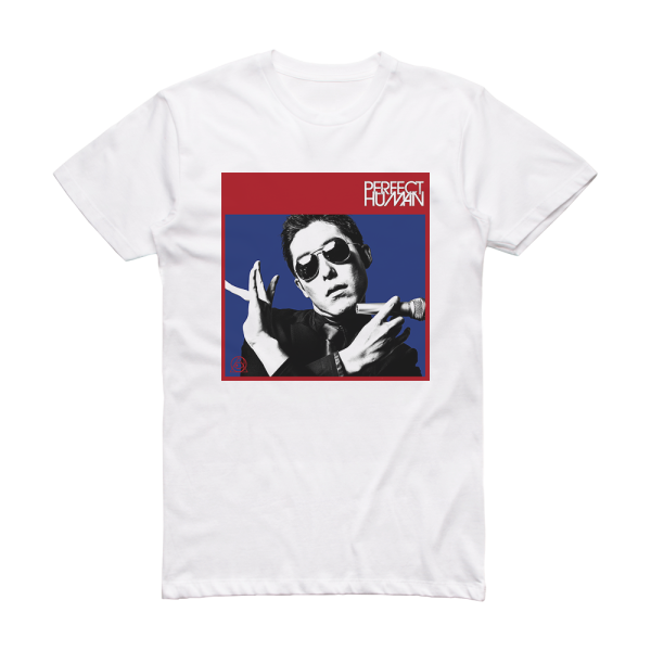 RADIO FISH Perfect Human 2 Album Cover T-Shirt White