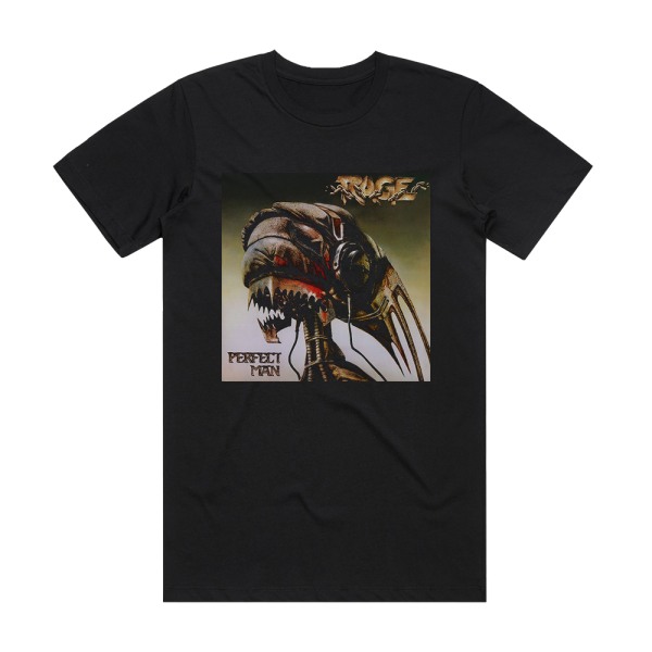 Rage Perfect Man 2 Album Cover T-Shirt Black