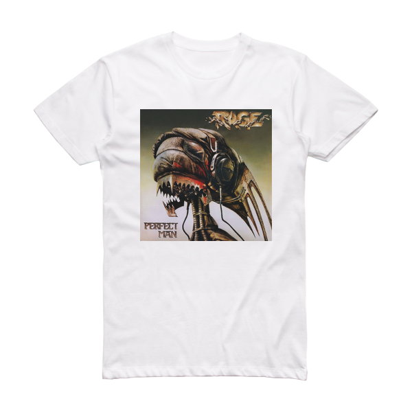 Rage Perfect Man 2 Album Cover T-Shirt White