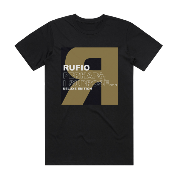 Rufio Perhaps I Suppose Album Cover T-Shirt Black