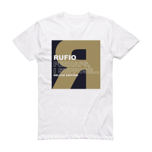 Rufio Perhaps I Suppose Album Cover T-Shirt White