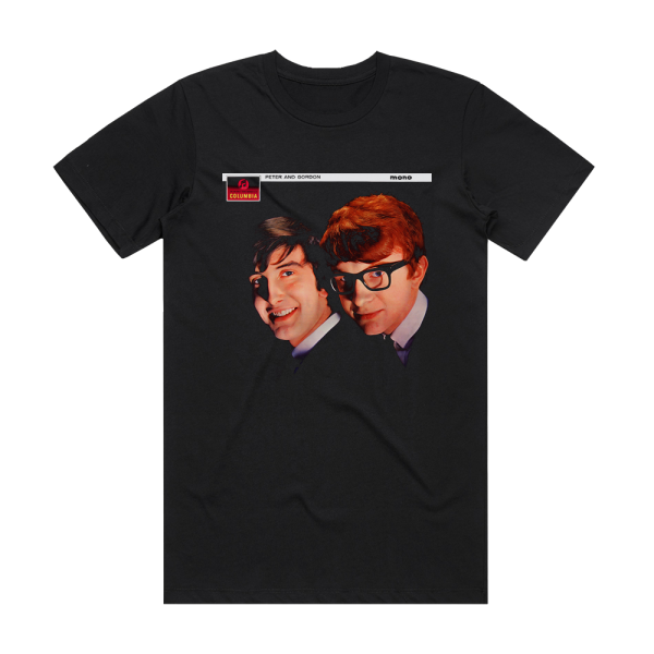 Peter and Gordon Peter And Gordon Album Cover T-Shirt Black