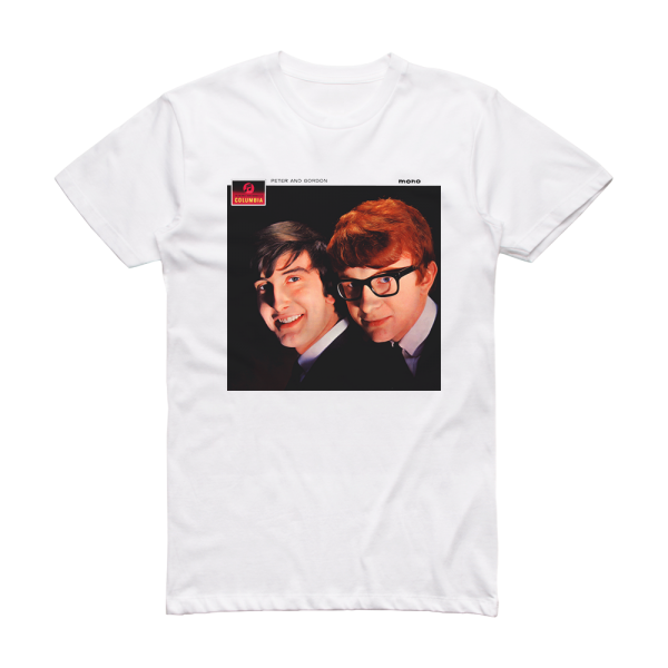 Peter and Gordon Peter And Gordon Album Cover T-Shirt White