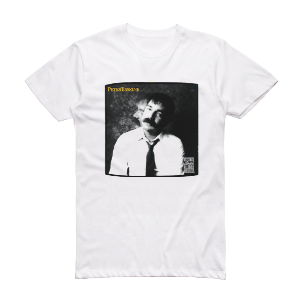 Peter Erskine Peter Erskine Album Cover T-Shirt White