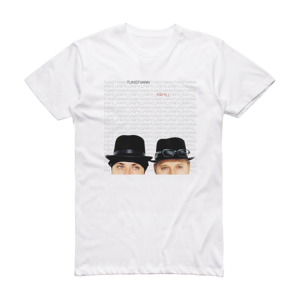 Tungtvann Pfyll Album Cover T-Shirt White